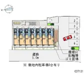 ★手数料０円★東大阪市中石切町４丁目　月極駐車場（LP）